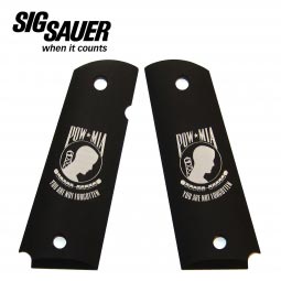 Sig Sauer 1911 POW MIA Black Aluminum Grips