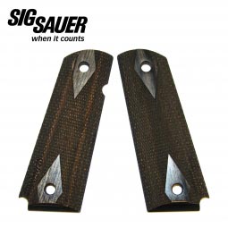 Sig Sauer 1911 Compact Blackwood Grips