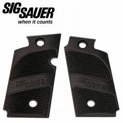 Sig Sauer Ambidextrous Alloy Grip Set, Black