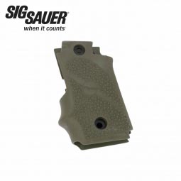 Sig Sauer P238 Grip Set, Hogue Olive Drab Rubber