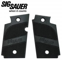 Sig Sauer P938 Ambidextrous G10 Grip Set, Black, Checkered