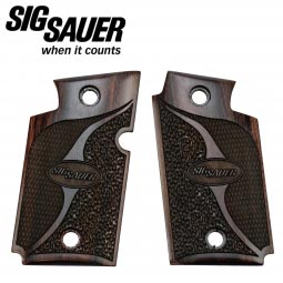 Sig Sauer P938 Ambidextrous Grip Set, Laminated Walnut