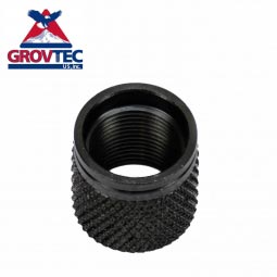 GrovTec AR-15 Muzzle Thread Protector, Most Barrels 1/2-28x.700", Black