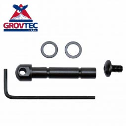 GrovTec Remington 870 / 870 Exp / 11-87 / 1100 Sling Stud Side Mount Adaptor, Black