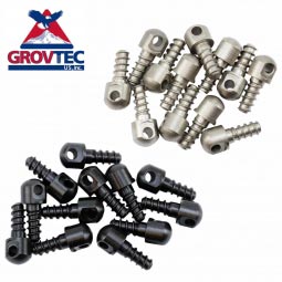 GrovTec Wood Screw Swivel Studs, Package of 12