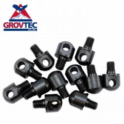 GrovTec Machine Screw Swivel Studs, Package of 12