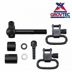 GrovTec Remington 760 / 7600 Swivel Set, 1" Loops, Black