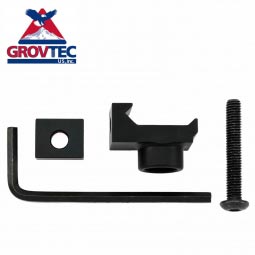 GrovTec Heavy Duty Push Button Picatinny Rail Base