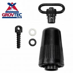 GrovTec Beretta AL391 12ga. Push Button Magazine Cap, 1" Loop, Black