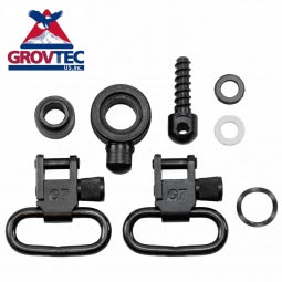 GrovTec Browning BLR Locking Swivel Set, 1" Loops, Black