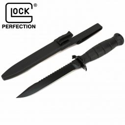 Glock Field Knife 81 w/Saw, Black