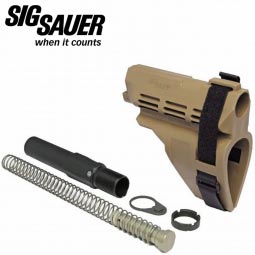 Sig Sauer SB15 Stabilizing Brace Kit w/ Buffer Tube, FDE