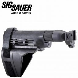 Sig Sauer MCX / MPX SB15 Folding Stabilizing Brace Kit , 1913 Interface, Black