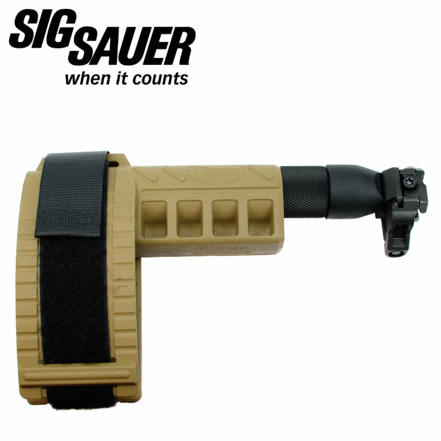 Sig Sauer SBX Pistol Stabilizing Brace AR-15 Black