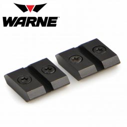 Warne Maxima Marlin Lever Action 2-Piece Steel Scope Bases, Matte Black