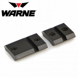 Warne Maxima Benelli SBE & SBE II / Remington 7400 & 7600 2-Piece Steel Scope Bases, Matte Black