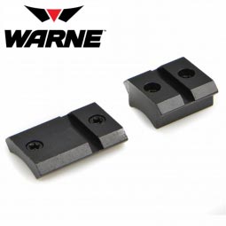 Warne Maxima FN Mauser (Altered) 2-Piece Steel Scope Bases, Matte Black