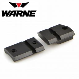 Warne Maxima Mauser 98 (Unaltered) 2-Piece Steel Scope Bases, Matte Black