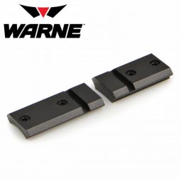 Warne Maxima Remington 700 / Howa 1500 2-Piece Steel Extended Scope Bases, Matte Black