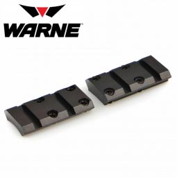 Warne Maxima Browning X-Bolt 2-Piece Steel Scope Bases, Matte Black