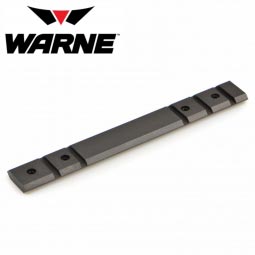 Warne Maxima Tikka 1-Piece Steel Scope Base, Matte Black