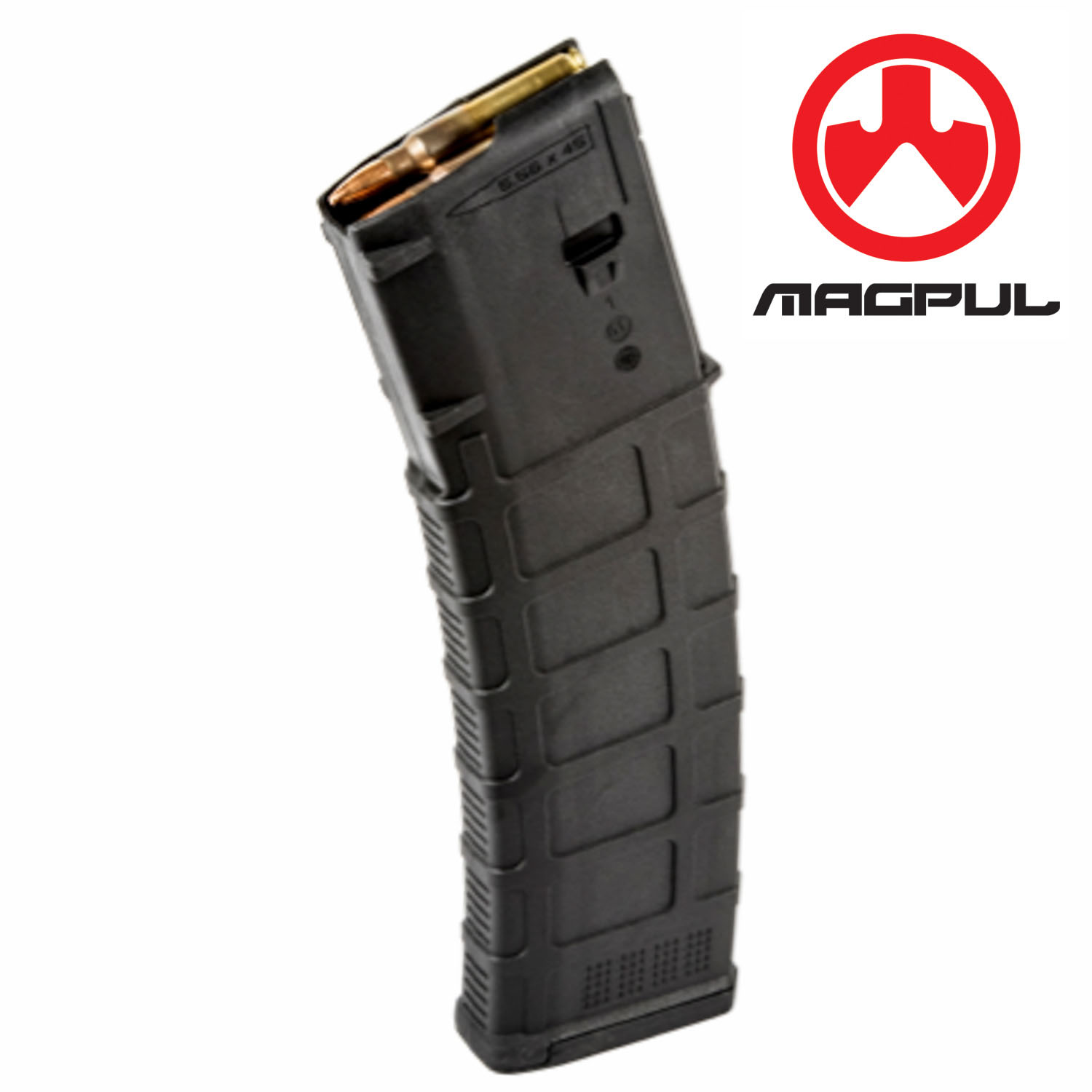 Magpul Gen M3 PMAG 5.56mm 40 Round Magazine, Black: MGW