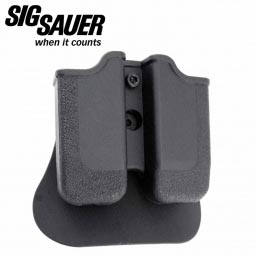 Sig Sauer 1911 Double Stack Paddle Double Magazine Pouch, Black