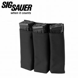 Sig Sauer MPX Triple Mag Pouch - Open, Black