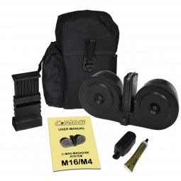 Beta C-Mag AR-15 / M16 / M4 Twin-Drum Magazine, 100 Rounds