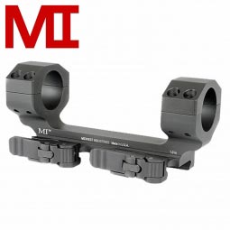 Midwest Industries 1" HD QD Scope Mount with Zero Offset, Matte Black