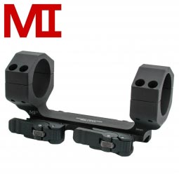 Midwest Industries 34mm HD QD Scope Mount with Zero Offset, Matte Black