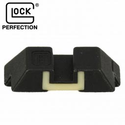 Glock Luminescent Sight 6.5mm Rear, Metal, Fits All Models (Gen3 & Gen4 - Excludes G42 & G43)