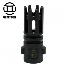 Gemtech Quickmount 5.56mm Flash Hider, Threaded 1/2-28