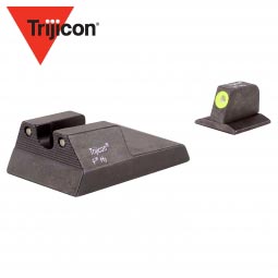 Trijicon Ruger SR 9/40 HD Night Sights, Yellow Front Outline