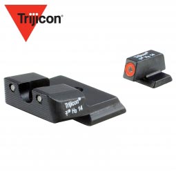 Trijicon Smith & Wesson Shield 9/40 HD Night Sight Set, Orange Front Outline