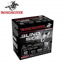 Winchester Blind Side 12 Gauge 2-3/4" 1-1/4oz. #2 Shot, 25 Round Box