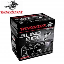 Winchester Blind Side 12 Gauge 3" 1-3/8oz. #2 Shot, 25 Round Box