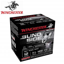 Winchester Blind Side 12 Gauge 3.5" 1-5/8oz. #2 Shot, 25 Round Box