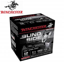 Winchester Blind Side 12 Gauge 3.5" 1-5/8oz. #3 Shot, 25 Round Box