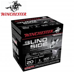 Winchester Blind Side 20 Gauge 3" 1-1/16oz. #2 Shot, 25 Round Box