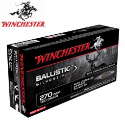 Winchester Ballistic Silvertip 270 WSM 150gr. Ammunition, 20 Round Box