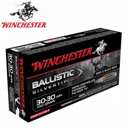 Winchester Ballistic Silvertip 30-30 Win 150gr. Ammunition, 20 Round Box