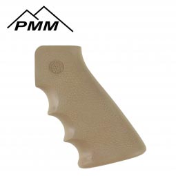 PMM SCAR Modified Grip, Hogue Non-Beavertail with Finger Grooves, FDE