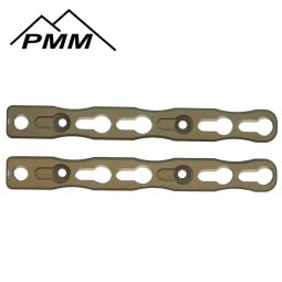 PMM SCAR Ergo Side Keymod Panels, FDE