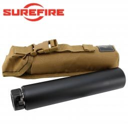 Surefire 338 Caliber Titanium Suppressor, Black Finish