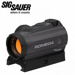 Sig Sauer ROMEO4A 1x20 Red Dot Sight, with Low Profile Torx Mount or Absolute Co-Witness Riser