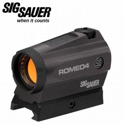 Sig Sauer Romeo4C 1x20 Red Dot Sight with Low Profile Torx Mount or Absolute Co-Witness QD Riser