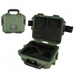 Colt Pelican Case with Custom 1911 Foam, Green