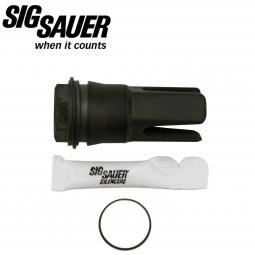 Sig Sauer Taper-Lok Flash Hider Assembly, 5.56mm 1/2x28 for SRD556 QD Silencer