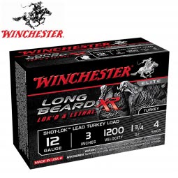 Winchester Longbeard XR 12ga. 3" #4 Shot, 10 round box